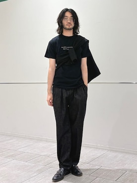 室川さんのコーディネート