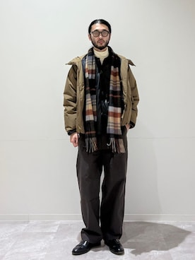 室川さんのコーディネート