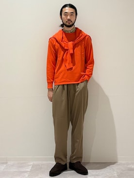 室川さんのコーディネート