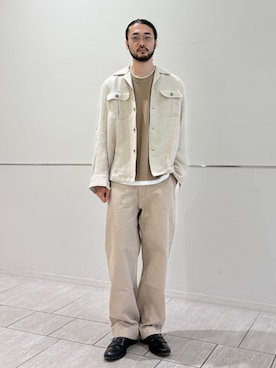 室川さんのコーディネート