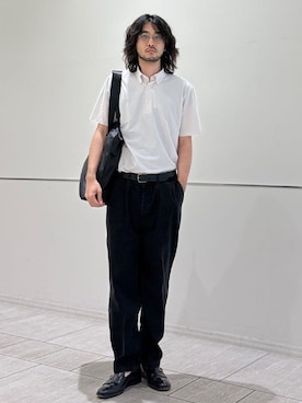 室川さん(メンズ・178cm)の秋コーディネート