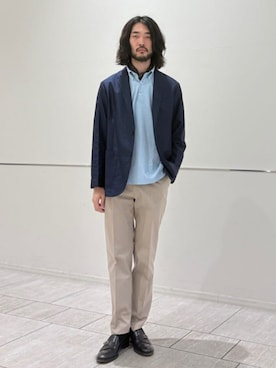 室川さん(メンズ・178cm)の夏コーディネート
