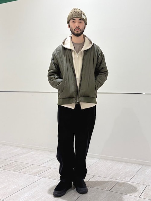 ルーツ　ブルゾン SHIPS Colors:〈洗濯機可能〉キルティング ボマー ブルゾン（ブルゾン