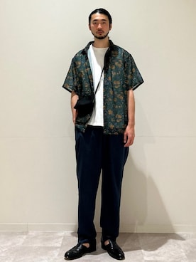 室川さんのコーディネート