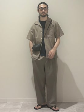 室川さんのコーディネート