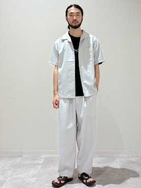 室川さんのコーディネート