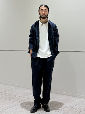 室川さんのコーディネート