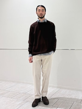 室川さんのコーディネート