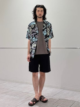 室川さんのコーディネート