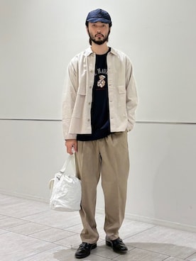 室川さんのコーディネート