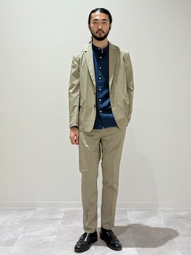 室川さん(メンズ・178cm)の秋コーディネート