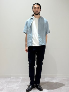 室川さん(メンズ・178cm)の秋コーディネート