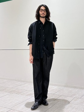 室川さん(メンズ・178cm)の夏コーディネート