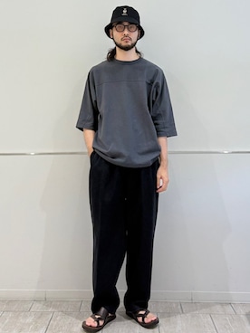 室川さんのコーディネート