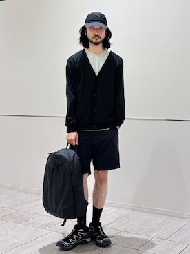 室川さん(メンズ・178cm)の夏コーディネート
