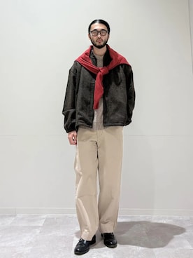 室川さんのコーディネート