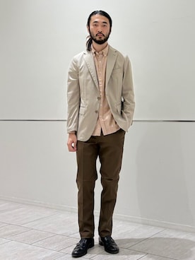 室川さんのコーディネート