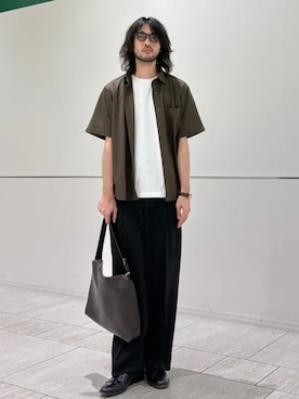 室川さん(メンズ・178cm)の夏コーディネート