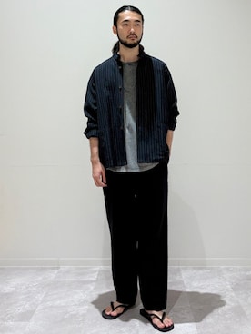 室川さんのコーディネート