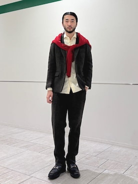 室川さんのコーディネート