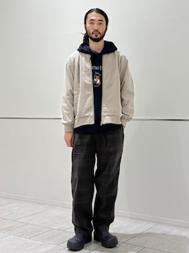 室川さんのコーディネート