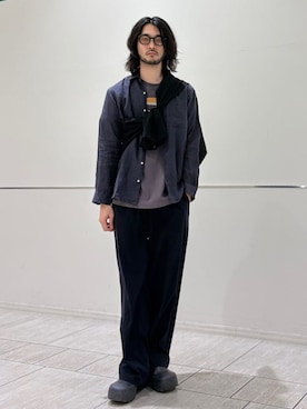 室川さんのコーディネート