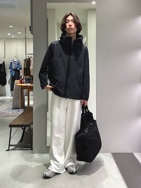 「アイテム（テーラードジャケット）」を使った、うちだりょうさん（メンズ・178cm・20代）の秋コーディネート