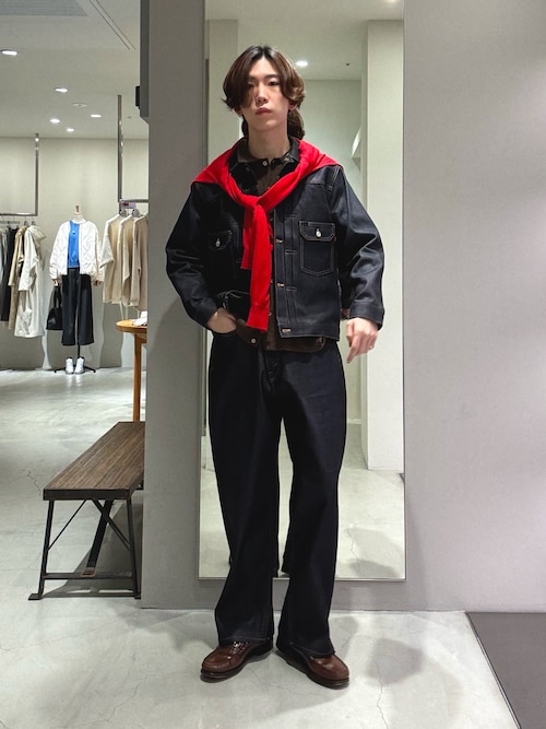 SHIOTA スーピマDENIM PANTSバギー#JAY（デニムパンツ）｜URBAN