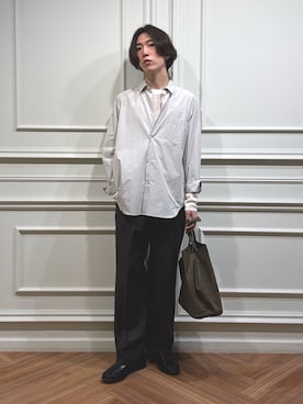 うちだりょうさん（骨格ナチュラル・メンズ・178cm）の秋コーディネート