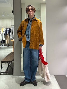 うちだりょうさん（メンズ・178cm）の冬コーディネート