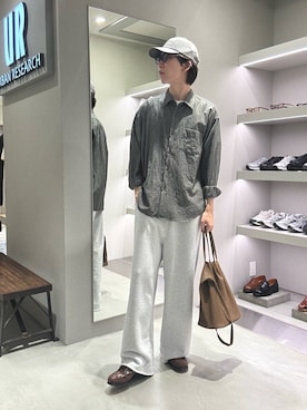 うちだりょうさん（骨格ナチュラル・メンズ・178cm）の秋コーディネート