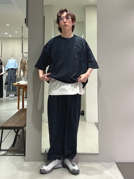 うちだりょうさん（メンズ・178cm）の春コーディネート