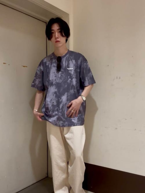 セール】SALOMON CANOPY AO PRINT T-SHIRTS M（Tシャツ