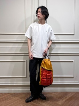 「LACOSTE」｜うちだりょうさん（メンズ・178cm）の夏コーディネート