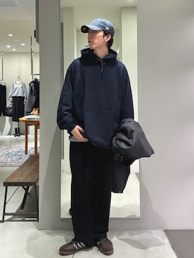 うちだりょうさん（骨格ナチュラル・メンズ・178cm）の秋コーディネート