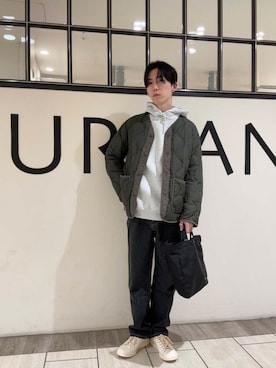 うちだりょうさん（メンズ・178cm）の冬コーディネート