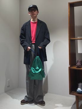 うちだりょうさん（メンズ・178cm）の春コーディネート