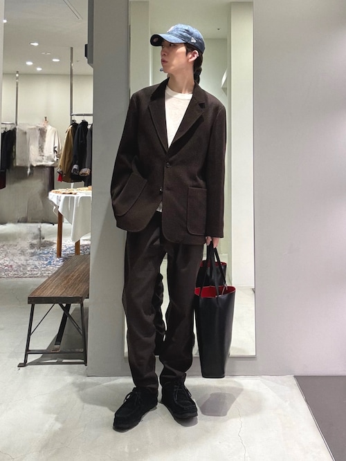 セール】new basic VINTAGE WOOL TWEED JACKET（その他アウター