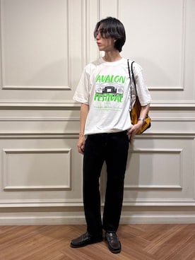 「URBAN RESEARCH（アーバンリサーチ）のアイテム」を使った、うちだりょうさん（メンズ・178cm）の夏コーディネート