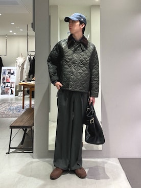 「アイテム（その他アウター）」を使った、うちだりょうさん（メンズ・178cm）の秋コーディネート