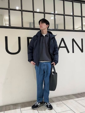 うちだりょうさん（メンズ・178cm）の冬コーディネート