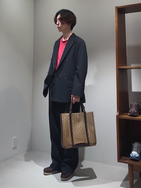 うちだりょうさん（メンズ・178cm）の春コーディネート