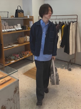 うちだりょうさん（メンズ・178cm）の秋コーディネート