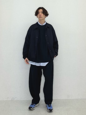 うちだりょうさん（メンズ・178cm）の冬コーディネート