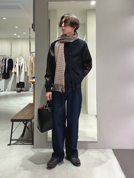 うちだりょうさん（メンズ・178cm）の冬コーディネート