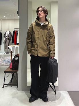 うちだりょうさん（骨格ナチュラル・メンズ・178cm）の秋コーディネート