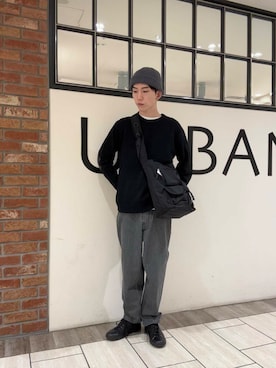 うちだりょうさん(メンズ・178cm)の冬コーディネート