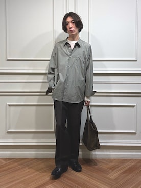 うちだりょうさん（骨格ナチュラル・メンズ・178cm）の秋コーディネート