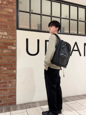 うちだりょうさん（メンズ・178cm）の冬コーディネート