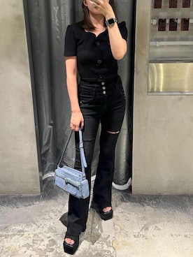 松本つづみさん(レディース・158cm)の夏コーディネート